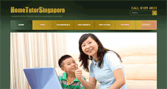 Desktop Screenshot of hometutorsingapore.com