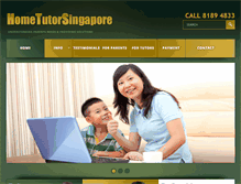 Tablet Screenshot of hometutorsingapore.com
